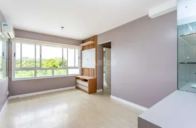 Apartamento mobiliado com 2 dormitórios e 1 vaga de garagem, no bairro tristeza!