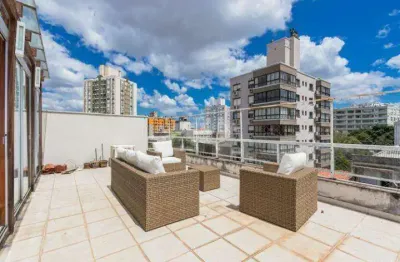 Cobertura mobiliada no bairro rio branco com 4 dormitórios, suíte e 2 vagas!