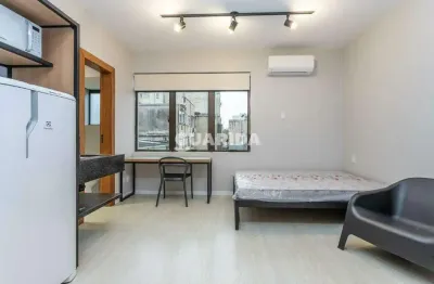 Apartamento estilo loft mobiliado, no bairro bom fim - porto alegre/rs