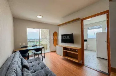 Apartamento mobiliado com 1 dormitório e 1 vaga de garagem no bairro humaitá!