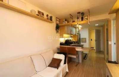 Apartamento mobiliado com 1 dormitório suíte para alugar no bairro menino deus.