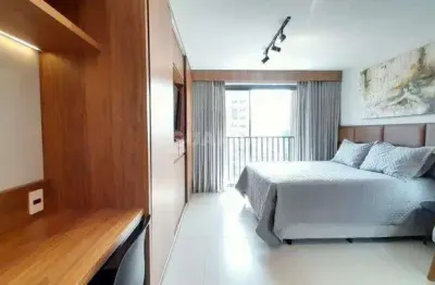 Studio mobiliado e moderno no prestigiado bairro moinhos de vento!