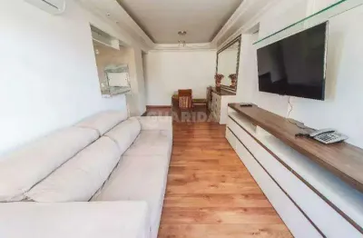 Apartamento mobiliado com 2 dormitório e 2 vagas no bairro jardim botânico!