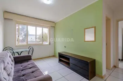 Apartamento mobiliado com 1 dormitório para alugar no bairro partenon