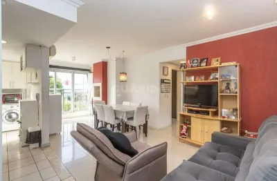 Apartamento semimobiliado com 2 dormitórios, sendo 1 suíte e 2 vagas no bairro central park.