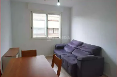 Apartamento mobiliado de 1 dormitório no bairro jardim botânico.