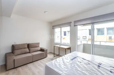 Exclusividade guarida: studio semi mobiliado novo e moderno, nunca habitado, no bairro petrópolis!