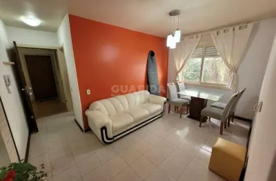 Apartamento mobiliado com 2 dormitórios e 1 vaga de garagem, no bairro Jardim do Salso