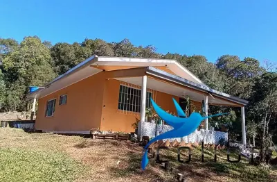 Chácara mobiliada pronta para moradia ou lazer em agudos do sul