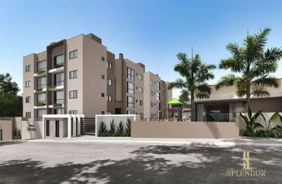 Apartamento com 2 dormitórios à venda, 59 m² - carijós - indaial/sc