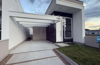 Casa à venda com 2 dormitórios sendo 1 suíte no bairro benedito em indaial - sc