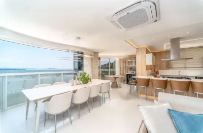 Apartamento 04 suítes 233m² barra sul frente mar balneário camboriú