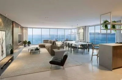 Apartamento diferenciado 04 suítes frente mar a venda itapema