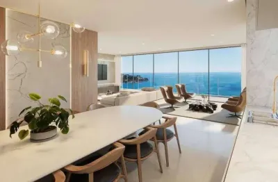 Apartamento diferenciado 04 suítes frente mar a venda itapema