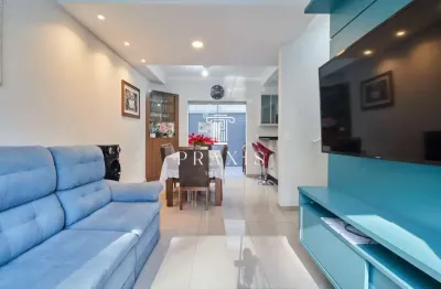 Casa em condomínio fechado com 3 quartos à venda na rua maria teixeira de mello, 239, santa cândida, curitiba, 88 m2 por r$ 499.000