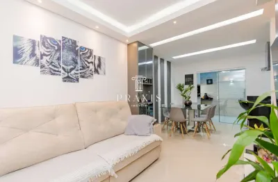 Casa em condomínio fechado com 3 quartos à venda na rua maria teixeira de mello, 239, santa cândida, curitiba, 93 m2 por r$ 515.000