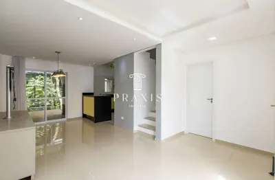 Casa à venda na rua carmelina cavassin, 1280, cachoeira, curitiba, 129 m2 por r$ 895.000
