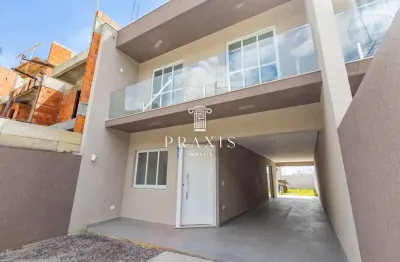 Casa em condomínio fechado com 3 quartos à venda na rua arapongas, 1602, alto tarumã, pinhais, 157 m2 por r$ 899.000