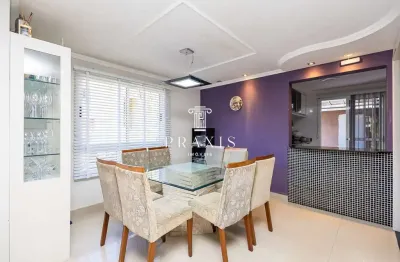 Casa em condomínio fechado com 3 quartos à venda na rua josé bajerski, 802, barreirinha, curitiba, 152 m2 por r$ 899.000