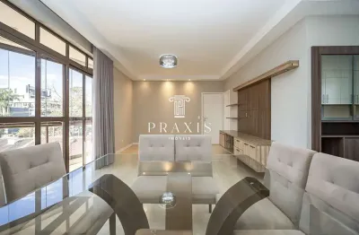 Apartamento com 4 quartos à venda na rua camões, 1790, cabral, curitiba, 131 m2 por r$ 1.190.000
