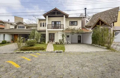 Casa em condomínio fechado com 3 quartos à venda na rua josé bajerski, 1467, barreirinha, curitiba, 264 m2 por r$ 1.140.000