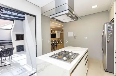 Casa em condomínio fechado com 3 quartos à venda na rua frederico stella, 400, abranches, curitiba, 157 m2 por r$ 799.000