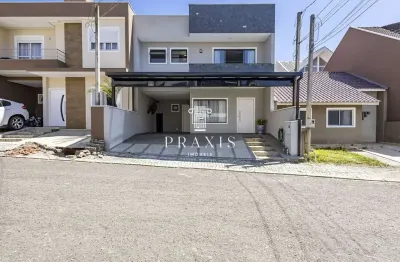 Casa em condomínio fechado com 3 quartos à venda na rua frederico stella, 400, barreirinha, curitiba, 157 m2 por r$ 799.000