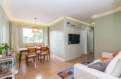 Apartamento com 3 quartos à venda na rua capitão leônidas marques, 2410, uberaba, curitiba, 65 m2 por r$ 459.000