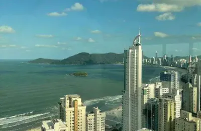 Andar alto - vista mar - 3 suítes - área de lazer completa - novo - balneário camboriú