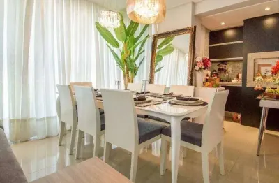 Quadra mar - mobiliado - 181 m² - 4 dorm. sendo 2 suítes - barra sul, próximo ao passeio san miguel