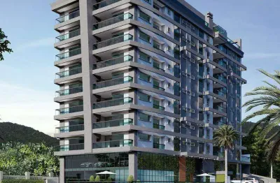 Invista na praia brava! a poucos metros do mar, apartamento com 02 suítes + 01 home office + 02 vagas e ampla varanda com churrasqueira!
