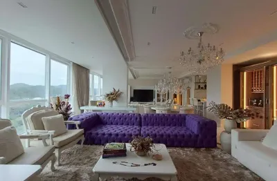 Locação anual - apartamento finamente mobiliado e decorado - 4 suítes - 3 vagas - área de lazer completa