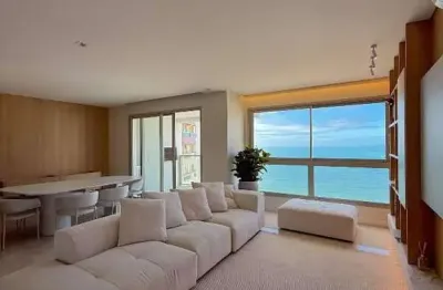 Apartamento finamente mobiliado - vista mar - 4 suítes - 3 vagas - área de lazer completa - centro - balneário camboriú/sc