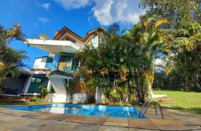 Sobrado com 4 dormitórios à venda, 560 m² por r$ 3.200.000,00 - morada dos pássaros - barueri/sp