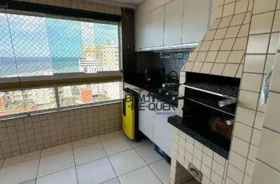 Apartamento com 3 dormitórios à venda, 120 m² por r$ 750.000,00 - vila assunção - praia grande/sp