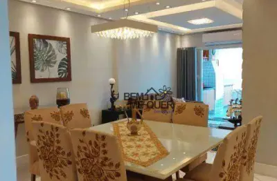 Apartamento com 3 dormitórios à venda, 86 m² por r$ 680.000,00 - vila guilhermina - praia grande/sp