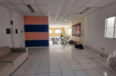 Salão para alugar, 200 m² por r$ 7.100,00/mês - parque são domingos - são paulo/sp
