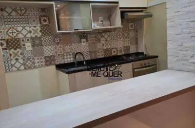 Apartamento com 3 dormitórios à venda, 66 m² por r$ 590.000,00 - vila mangalot - são paulo/sp