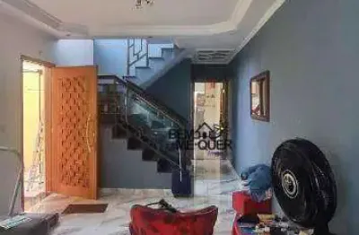 Sobrado com 3 dormitórios à venda, 274 m² por r$ 1.280.000,00 - parque são domingos - são paulo/sp