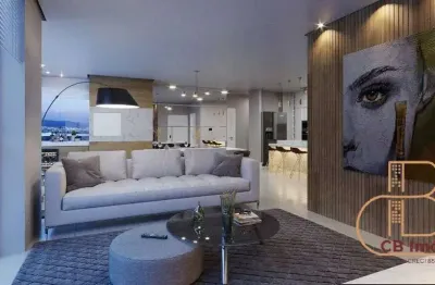 Em construção - opera tower, rua reta ao mar com 04 dormitórios no centro