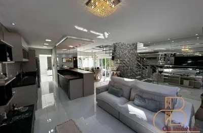 Excelente casa mobiliada em condomínio fechado - barra/balneário camboriú