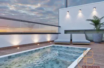 Em construção - apartamento com 02 dormitórios no tabuleiro/camboriú