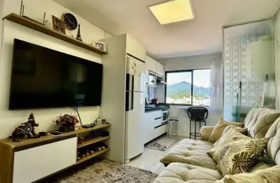Lindo apartamento 02 dormitórios, mobiliado e equipado bairro areias