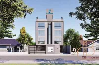 Em construção: apartamento de 01 ou 02 dormitórios no rio pequeno