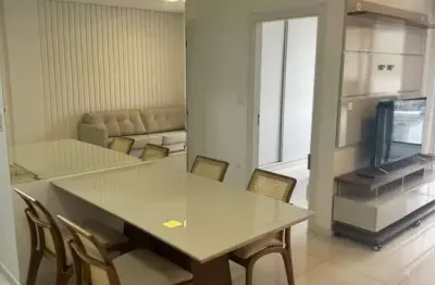 Locação apartamento mobiliado, 2 suítes, 2 vagas, sacada com churrasqueira