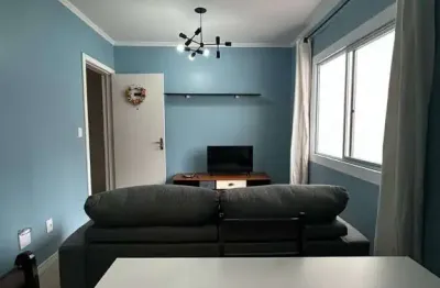 Locação - apartamento 01 dormitório, mobiliado, prédio com área de lazer