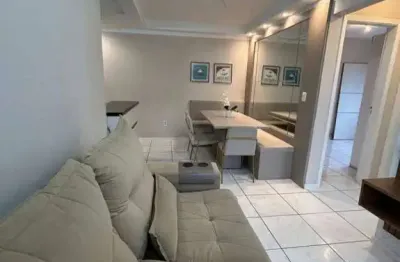 Locação - apartamento 02 dormitórios + sacada, semimobiliado, no cedros
