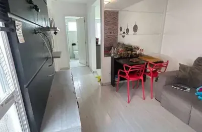 Locação - apartamento 02 quartos, semimobiliado em condomínio fechado,