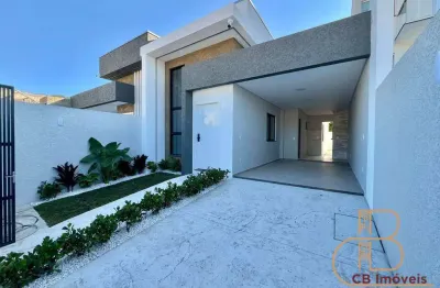 Ampla casa térrea, com 1 suíte + 2 quartos, pronta para morar, rio pequeno