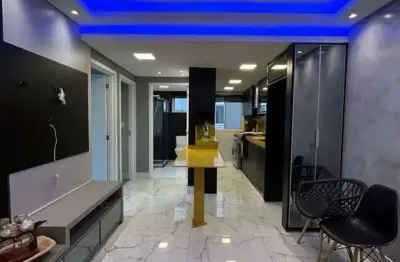 Locação - apartamento garden, mobiliado, em condomínio fechado rio pequeno